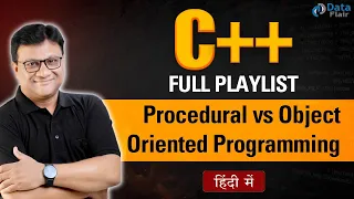 Difference Between Procedural Oriented and Object Oriented Programming POP vs OOP Hindi