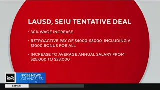 LAUSD and SEIU reach an agreement