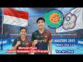 Marwan Faza / Aisyah Vs Ming Che Lu / Yun An Chou - SF Guwahati Masters 2025 - Bersama Bu Rina