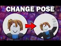 How to Change Pose on Roblox Profile Picture - Emote in Roblox Profile