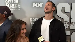 Shawn Johnson Reminds Husband Andrew East He Owes Her a Fiji Trip MID-INTERVIEW