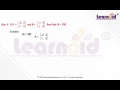 Matrices Solved Example - 7