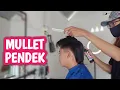 Lagu Cara potong rambut mullet pendek