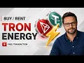 How Use TRON ENERGY Rent or Buy How Send USDT Without TRX With Tronify