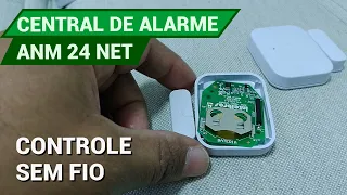 Cadastrar Controle sem fio Central Intelbras ANM 24 Net