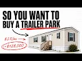 The Economics of Owning a Trailer Park