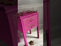 Download Lagu Vintage telephone table gets a hot pink makeover! #homedecor #chalkpaint