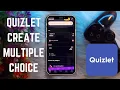 Master Quizlet How to Create Multiple Choice Questions Like a Pro - 2025