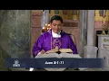 Mass in Spanish 3 23 26 Monday of the 5th week of Lent