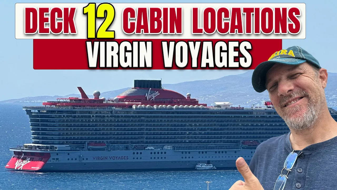Detailed Stateroom Locations. Deck 12. Virgin Resilient Lady
