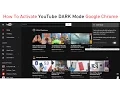 How To Activate YouTube DARK MODE in Google Chrome