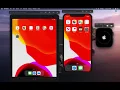 XCODE Select different iOS devices simulators