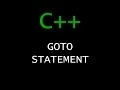 C Programming Tutorial 27 - GoTo Statement