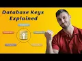 Database Keys Explained Candidate Primary Alternate Foreign Composite Explained with Examples