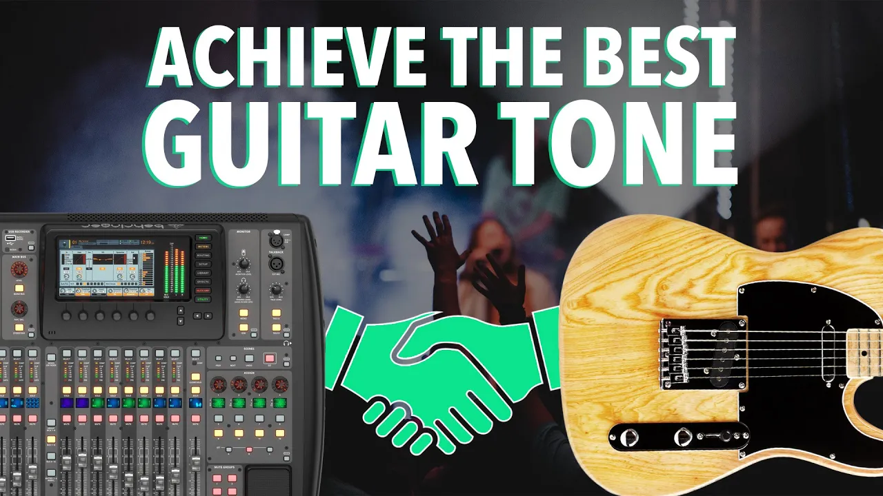 The Best Guitar Tone | tips for sound techs and electric guitar ft @HeyWorshipLeader