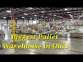 Went to the biggest warehouse Selling Pallets in Central Ohio