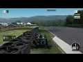58 seconds of me stuck in a tire barrier