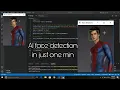 AI face detection through photo in just 1 min