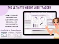 Ultimate Weight Loss Tracker - Google Sheets
