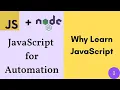 JavaScript for Testers - Why Learn JavaScript