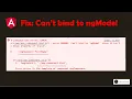 Fix Can t bind to ngModel since it isn t a known property of input