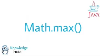Math max function in JAVA ICSE