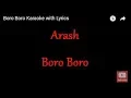 Lagu #arash #buroburo #boroboro Buro Buro  Arash  Karaoke with Lyrics
