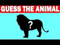 Guess The Animal by Shadow Guess The Animal Quiz 30 Animals