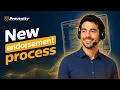 New endorsement process
