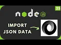 Nodejs Tutorial Import JSON Data and Create Your First API