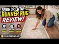 Hallway Runner Rug Review Washable Beige Vintage Runner Rug