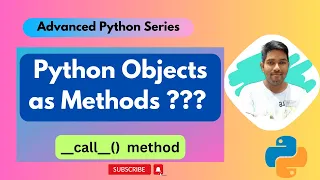 Using Objects as Methods Callable in Python -