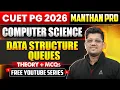 CUET PG 2026 Computer Science Data Structures Queues Theory MCQs