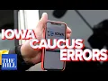 Krystal and Saagar NYT says Iowa RIDDLED with errors