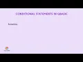 Conditional statement in QBASIC