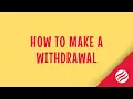 How to Make a Wit rawal on the Advance Financial App