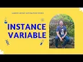 Instance Variable in Java Ganesh Jadhav AutomationStudio