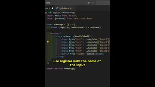React Hook Form
