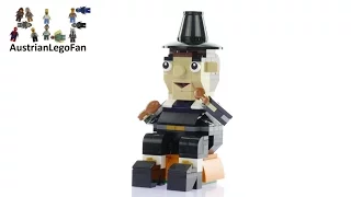 Lego Thanksgiving 40204 Pilgrim´s Feast - Lego Speed Build Review ( AustrianLegoFan )