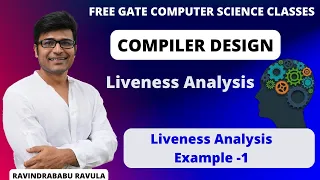 CD Liveness Analysis Example - 1 Ravindrababu Ravula Free GATE CS Classes