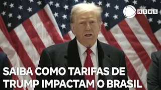 Entenda como as tarifas de Trump podem impactar o Brasil