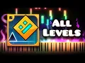 Lagu Geometry Dash - ALL LEVELS | Piano Tutorial