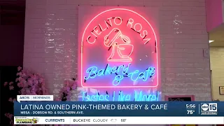 Check out this Latina-owned pink bakery and cafe in Mesa