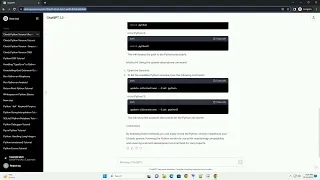 check python version in ubuntu