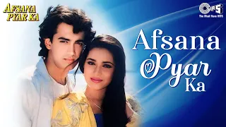 afsana pyar ka title song aamir khan neelam asha bhosle udit narayan 90s hindi love song
