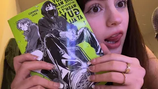 ASMR BOOK GRIPPING INAUDIBLE TAPPING SCRATCHING