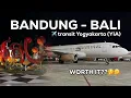Lagu Terbang dari BANDUNG ke BALI transit YIA ✈️ WORTH IT ⁉️| Part 2 Super Air Jet Jogja - Denpasar IU121