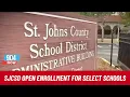 St Johns County Schools Open Enrollment Opportunity for Select Schools STOITM 2-3-25
