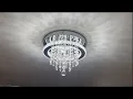 Deckrico Modern K9 Crystal Chandelier Install Review