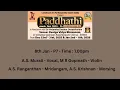 Lagu Paddhathi Music Fest 2025 - 26 l Carnatica \u0026 Sri Parthasarathy Swami Sabha l A.S. Murali \u0026 Party